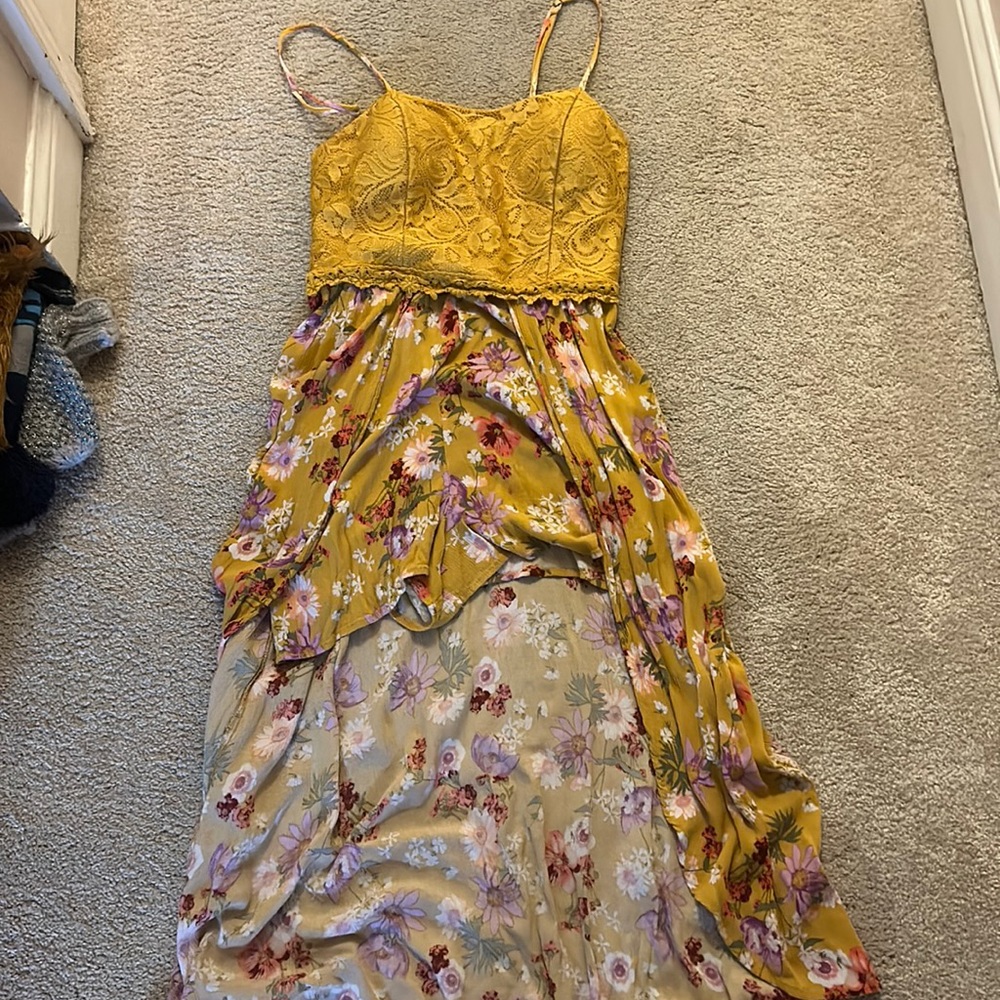 Yellow dress